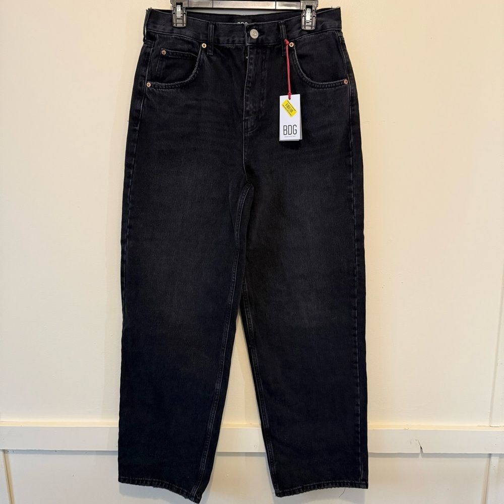 BDG Urban Outfitters Mid Rise Loose Fit Baggy Boyfriend Jeans SZ 30 30X32 New